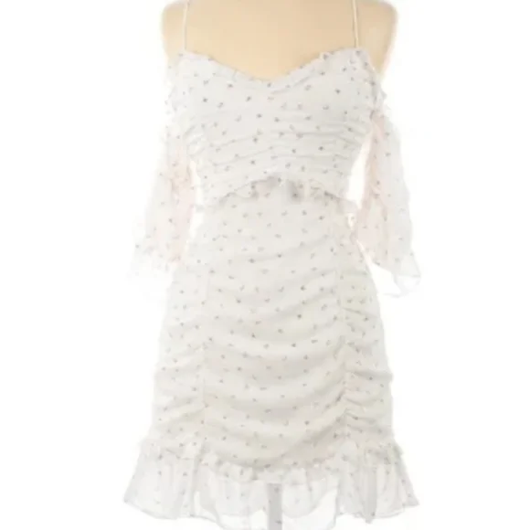 🍋For Love & Lemons LA BROOKE COCKTAIL DRESS - Picture 12 of 16